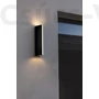 Kép 3/3 - Lutec - Leo Kültéri Led Fali Lámpa 1 Light Dark Grey