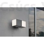 Kép 2/6 - Lutec - Cuba Kültéri Led Fali Lámpa 2 Light Dark Grey