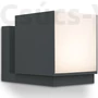 Kép 1/3 - Cuba kültéri LED fali lámpa  1 light dark grey