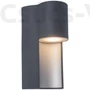 Kép 1/4 - Urban kültéri GU10 fali lámpa 1 light dark grey