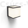 Kép 1/4 - Telin kültéri LED fali lámpa light dark grey