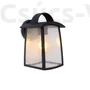 Kép 1/3 - Kelsey kültéri fali lámpa medium 1 light E27 black