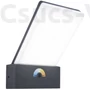 Kép 1/5 - Pano kültéri LED fali lámpa 1 light dark grey - CCT Fehér