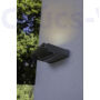 Kép 3/4 - Mini Ledspot Kültéri Led Fali Lámpa  1 Light Dark Grey