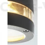 Kép 3/3 - Lutec- Focus Round Kültéri mennyezeti Lámpa 1 Light Gu10 Dark Grey