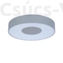 Kép 1/2 - Ublo Round large kültéri LED fali lámpa/mennyezeti 1 light silver