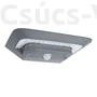Kép 1/6 - Ghost solar LED fali lámpa 1 LIGHT Napelemes, mozgásérzékelős silver grey
