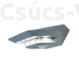 Kép 5/6 - Lutec- Ghost Napelemes Led Fali Lámpa 1 Light Napelemes, Mozgásérzékelős Silver Grey
