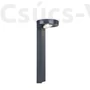 Kép 1/3 - Diso kültéri LED post 1 light dark grey - Napelemmel