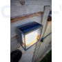 Kép 5/5 - Curtis Solar Led Fali Lámpa 1 Light Dark Grey - Mozgásérzékelővel