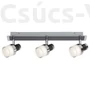 Kép 1/2 - Harold, fürdőszobai lámpa, króm/fekete/opál, beépített LED 15W 1200lm 4000K IP44 