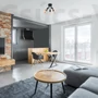 Kép 3/3 - Almus Mennyezeti 5XE27 fekete flexibilis- Rábalux