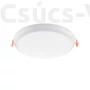Kép 1/4 - Oleg beépíthető LED Panel light 18W fehér, kör