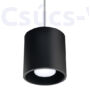 Kép 1/5 - Sollux - Függeszték lámpa - ORBIS 1 Fekete