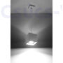 Kép 3/5 - Sollux - Függeszték lámpa - QUAD 1 Fehér