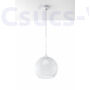 Kép 2/5 - Sollux - Függeszték lámpa - BALL transparent