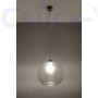 Kép 3/5 - Sollux - Függeszték lámpa - BALL transparent