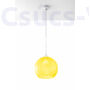 Kép 2/5 - Sollux - Függeszték lámpa - BALL sárga