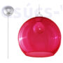 Kép 1/5 - Sollux - Függeszték lámpa - BALL vörös