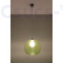 Kép 3/5 - Sollux - Függeszték lámpa - BALL zöld