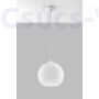 Kép 2/5 - Sollux - Függeszték lámpa - BALL Fehér
