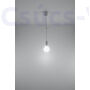 Kép 6/8 - Sollux - Függeszték lámpa - DIEGO 1 Fehér