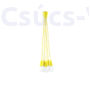 Kép 1/8 - Sollux - Függeszték lámpa - DIEGO 5 sárga
