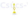 Kép 4/8 - Sollux - Függeszték lámpa - DIEGO 5 sárga