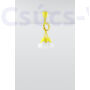 Kép 5/8 - Sollux - Függeszték lámpa - DIEGO 5 sárga