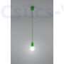 Kép 3/7 - Sollux - Függeszték lámpa - DIEGO 1 szürke