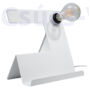 Kép 1/5 - Sollux - Asztali lámpa - INCLINE fehér