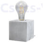 Kép 1/5 - Sollux - Asztali lámpa - ABEL concrete