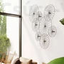 Kép 2/7 - Sollux - SIRKEL - Fali/Mennyezeti lámpa - 60 cm - fekete