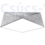 Kép 1/5 - Sollux - Mennyezeti -  HEXA 45 ezüst