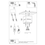 Kép 6/9 - Sollux - Mennyezeti - LOBO Fekete