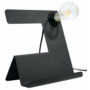 Kép 1/8 - Sollux - Asztali lámpa - INCLINE fekete